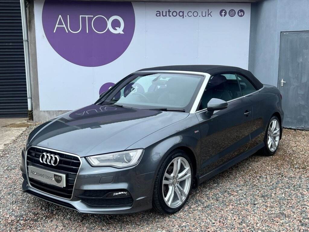  2016 Audi A3 Cabriolet 2.0 TDI S line Convertible 2dr Diesel Manual Euro 6 (s/s) (Nav) (150 ps)