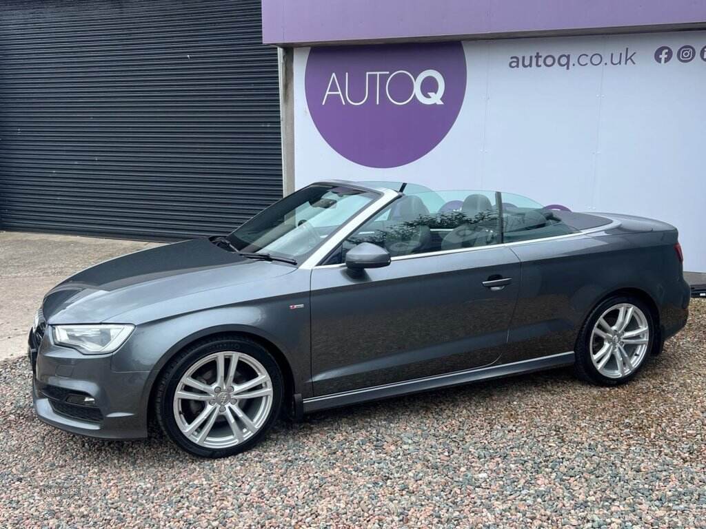  2016 Audi A3 Cabriolet 2.0 TDI S line Convertible 2dr Diesel Manual Euro 6 (s/s) (Nav) (150 ps)