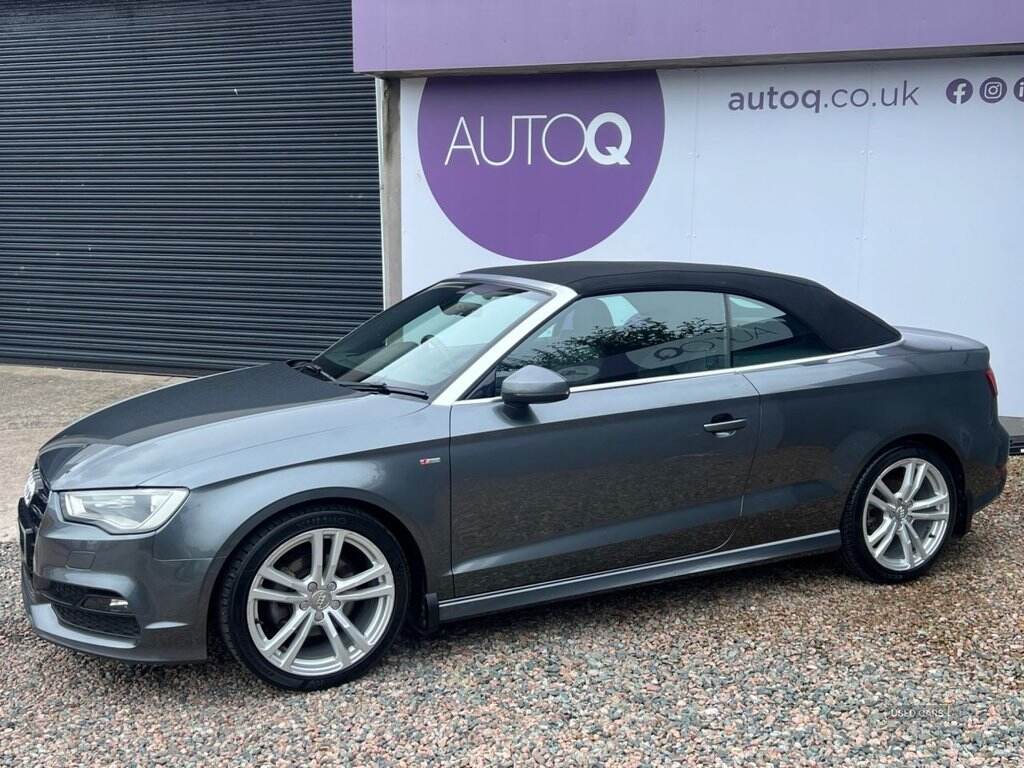  2016 Audi A3 Cabriolet 2.0 TDI S line Convertible 2dr Diesel Manual Euro 6 (s/s) (Nav) (150 ps)