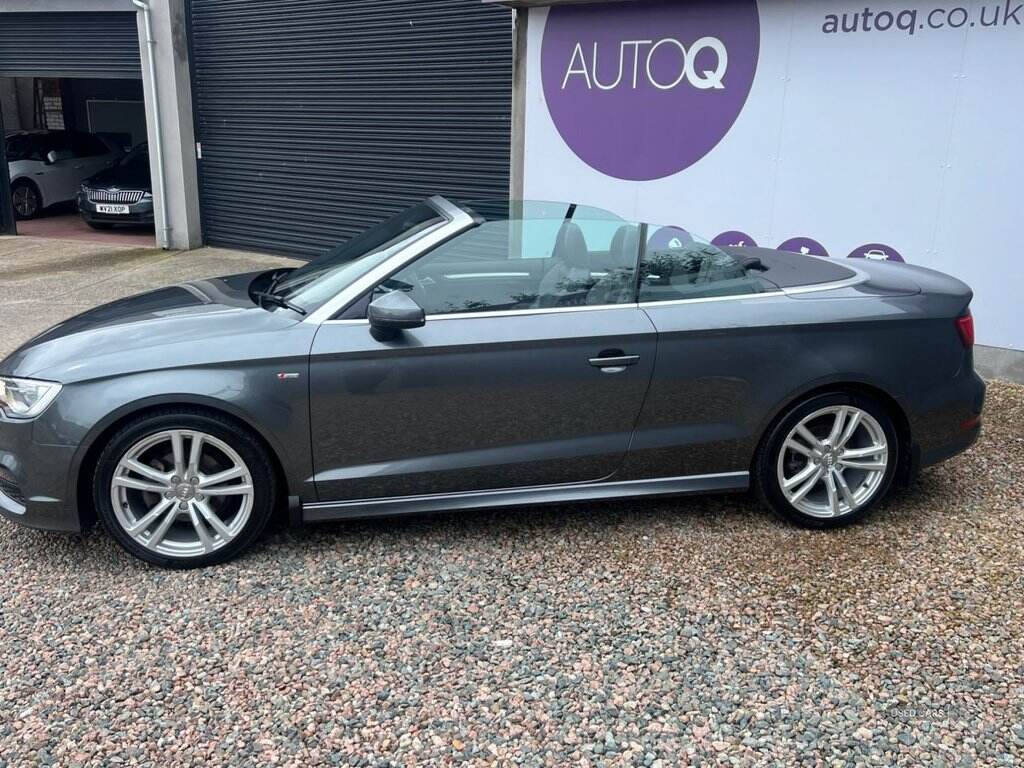  2016 Audi A3 Cabriolet 2.0 TDI S line Convertible 2dr Diesel Manual Euro 6 (s/s) (Nav) (150 ps)
