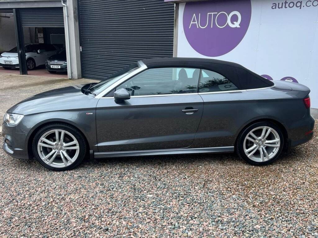  2016 Audi A3 Cabriolet 2.0 TDI S line Convertible 2dr Diesel Manual Euro 6 (s/s) (Nav) (150 ps)