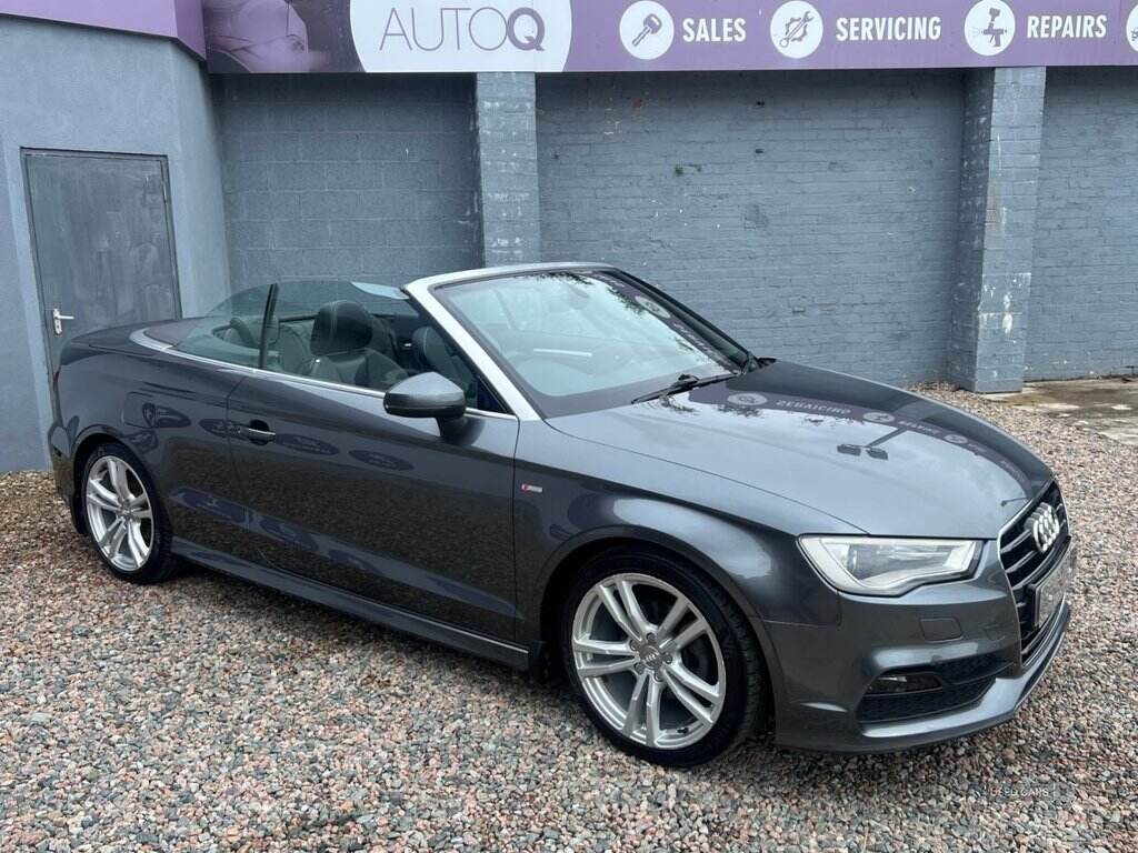  2016 Audi A3 Cabriolet 2.0 TDI S line Convertible 2dr Diesel Manual Euro 6 (s/s) (Nav) (150 ps)