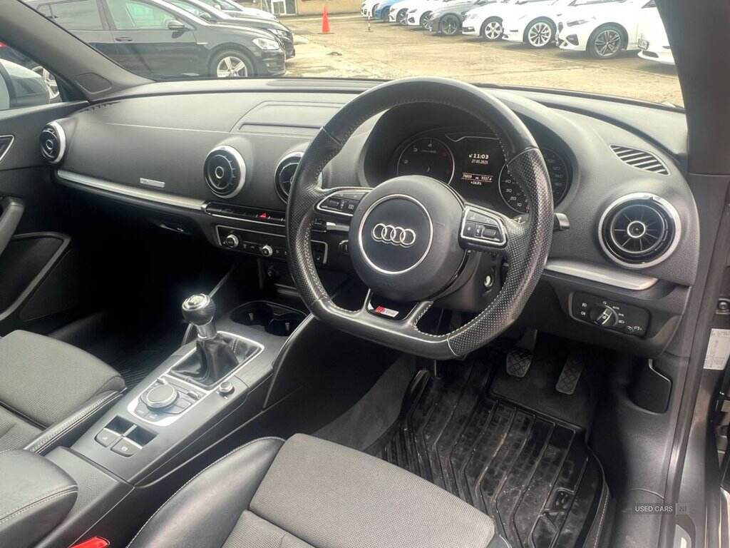  2016 Audi A3 Cabriolet 2.0 TDI S line Convertible 2dr Diesel Manual Euro 6 (s/s) (Nav) (150 ps)