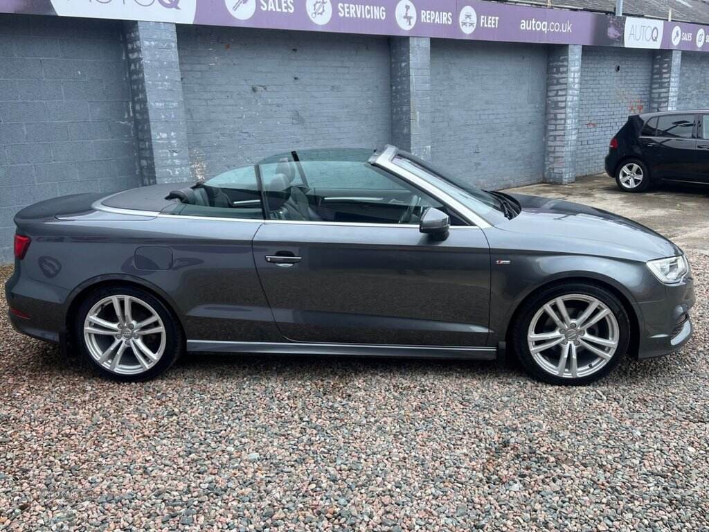  2016 Audi A3 Cabriolet 2.0 TDI S line Convertible 2dr Diesel Manual Euro 6 (s/s) (Nav) (150 ps)