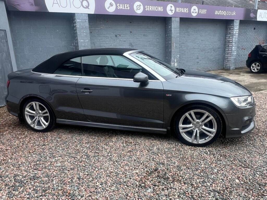  2016 Audi A3 Cabriolet 2.0 TDI S line Convertible 2dr Diesel Manual Euro 6 (s/s) (Nav) (150 ps)