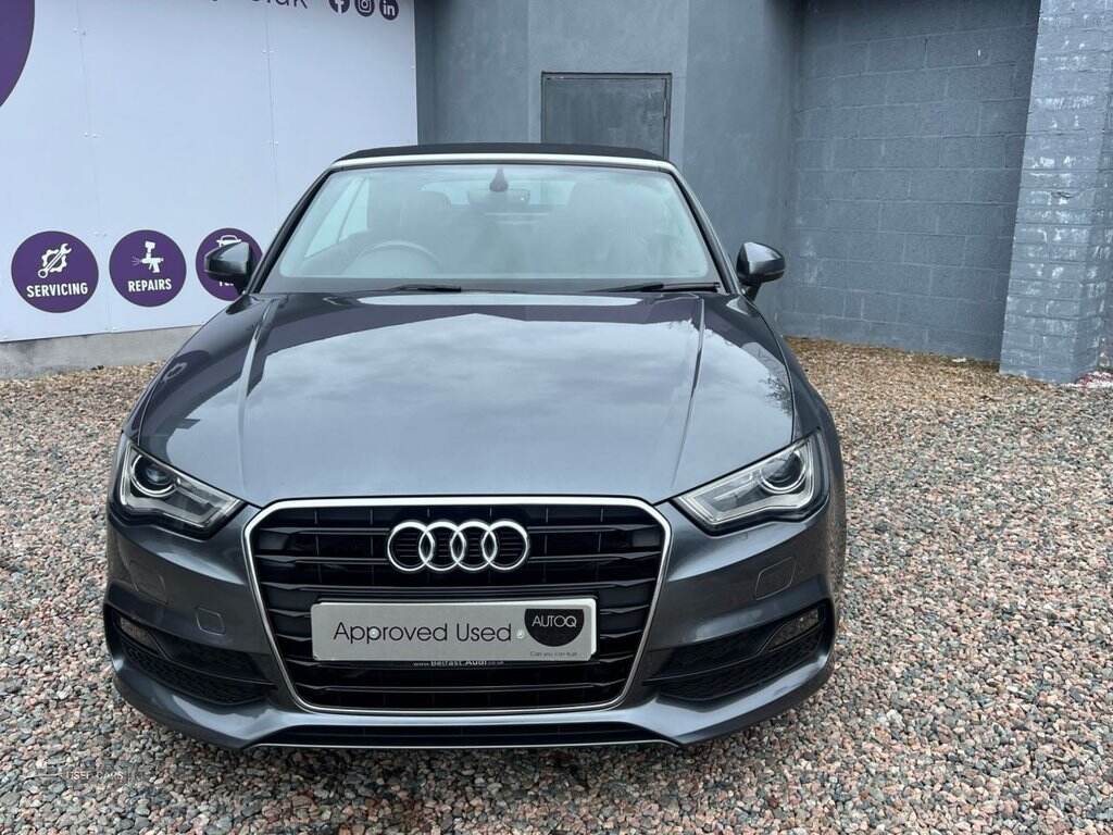  2016 Audi A3 Cabriolet 2.0 TDI S line Convertible 2dr Diesel Manual Euro 6 (s/s) (Nav) (150 ps)