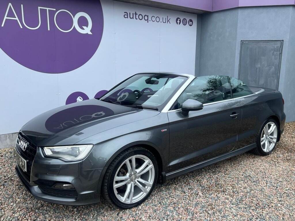  2016 Audi A3 Cabriolet 2.0 TDI S line Convertible 2dr Diesel Manual Euro 6 (s/s) (Nav) (150 ps)