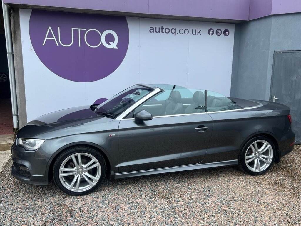  2016 Audi A3 Cabriolet 2.0 TDI S line Convertible 2dr Diesel Manual Euro 6 (s/s) (Nav) (150 ps)