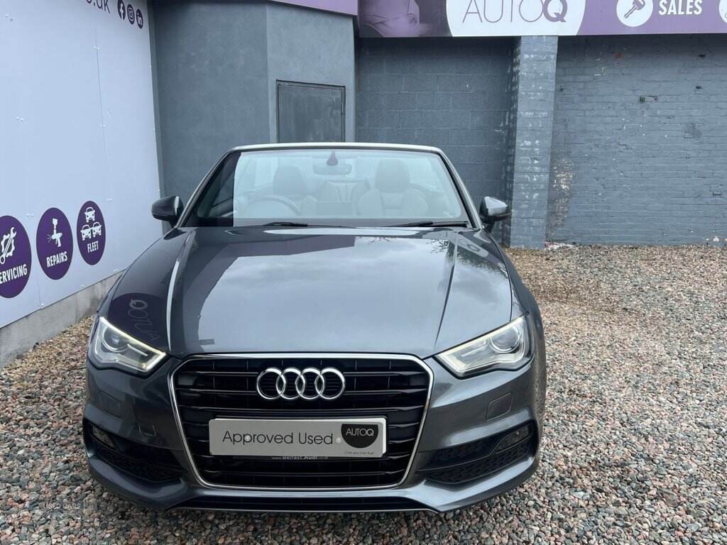  2016 Audi A3 Cabriolet 2.0 TDI S line Convertible 2dr Diesel Manual Euro 6 (s/s) (Nav) (150 ps)