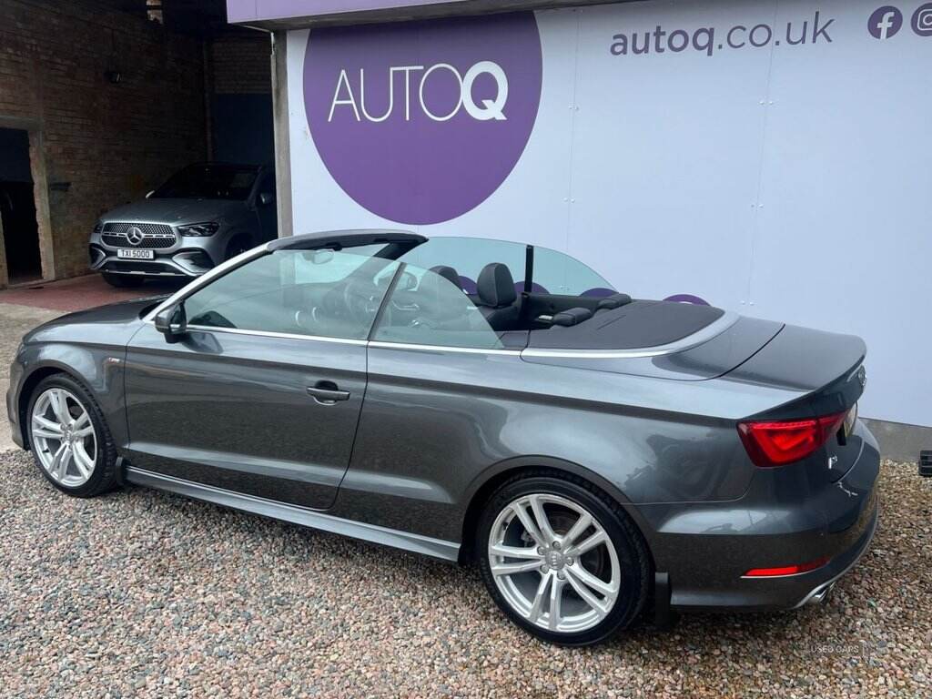  2016 Audi A3 Cabriolet 2.0 TDI S line Convertible 2dr Diesel Manual Euro 6 (s/s) (Nav) (150 ps)