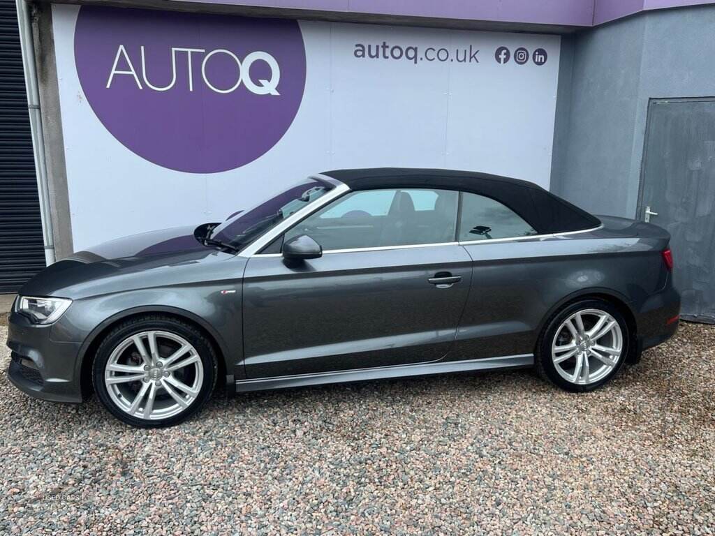  2016 Audi A3 Cabriolet 2.0 TDI S line Convertible 2dr Diesel Manual Euro 6 (s/s) (Nav) (150 ps)
