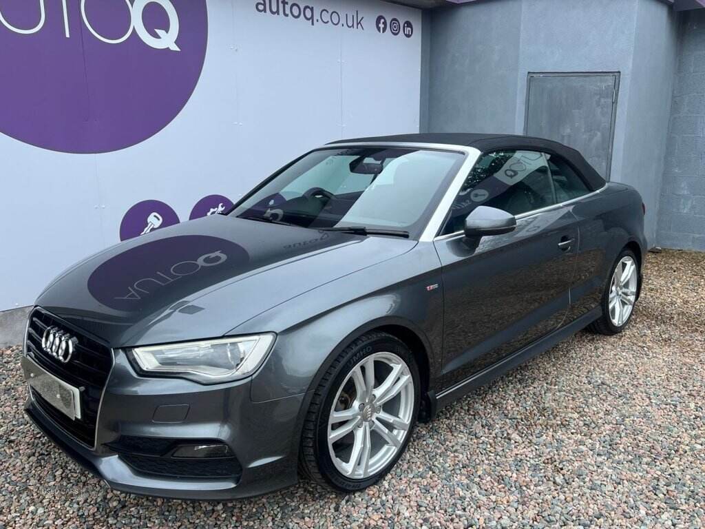  2016 Audi A3 Cabriolet 2.0 TDI S line Convertible 2dr Diesel Manual Euro 6 (s/s) (Nav) (150 ps)