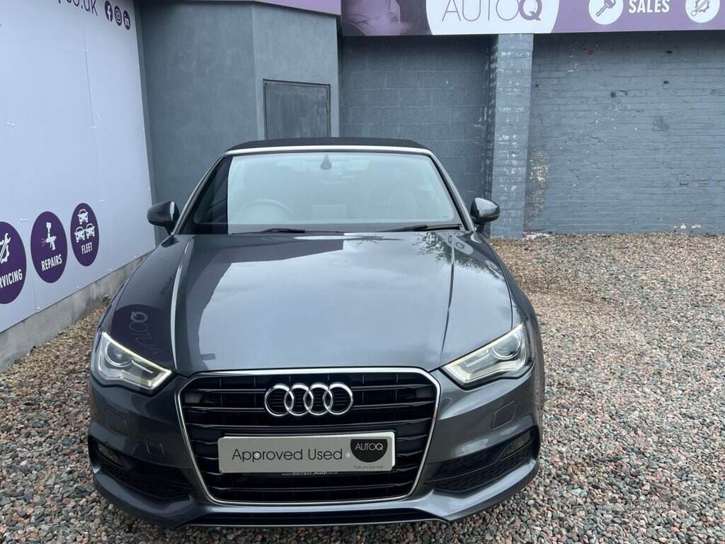  2016 Audi A3 Cabriolet 2.0 TDI S line Convertible 2dr Diesel Manual Euro 6 (s/s) (Nav) (150 ps)