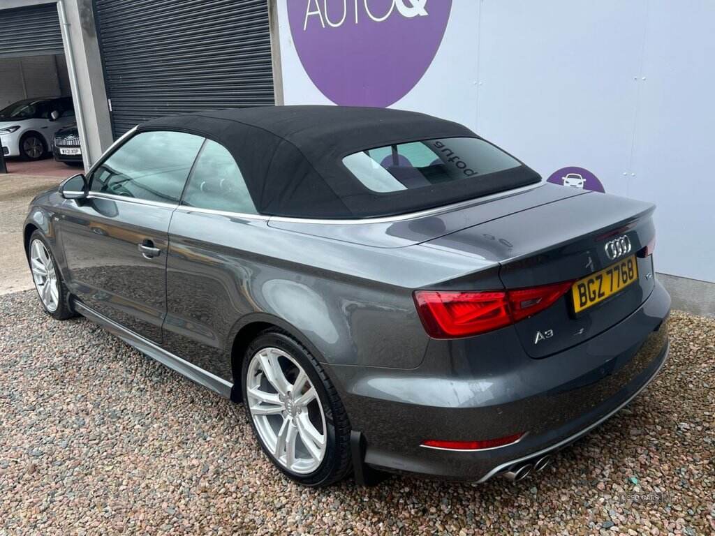  2016 Audi A3 Cabriolet 2.0 TDI S line Convertible 2dr Diesel Manual Euro 6 (s/s) (Nav) (150 ps)