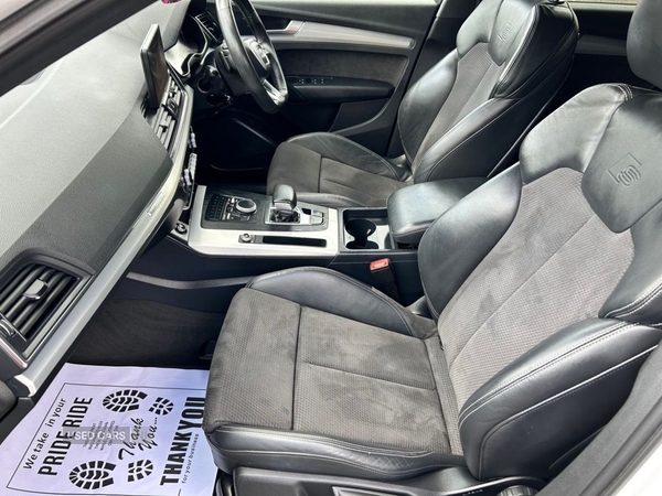 Audi Q5 2.0 TDI S line SUV 5dr Diesel S Tronic quattro Euro 6 (s/s) (190 ps) in Antrim