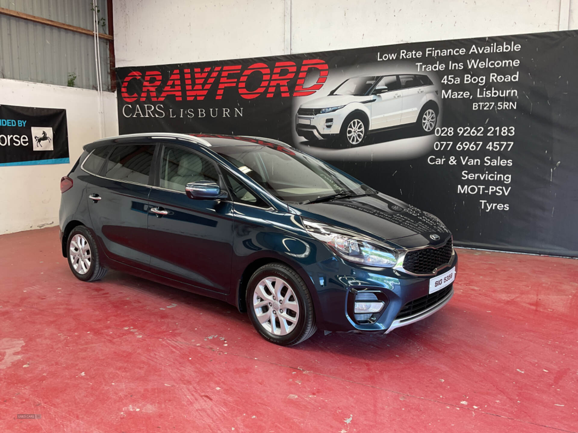 Kia Carens DIESEL ESTATE in Antrim
