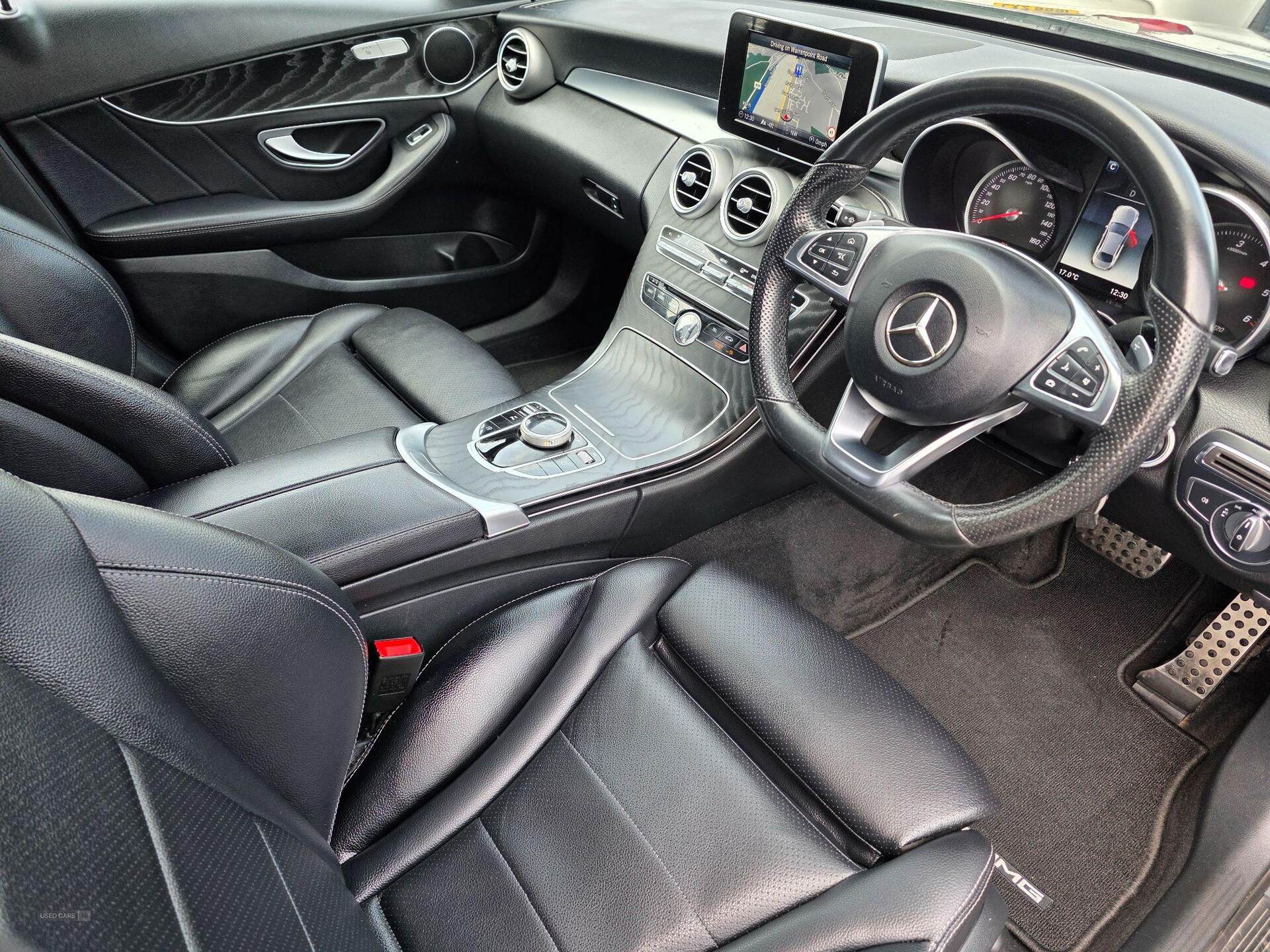 Nov 2017 Mercedes-Benz C Class C220d AMG Line 4dr 9G-Tronic