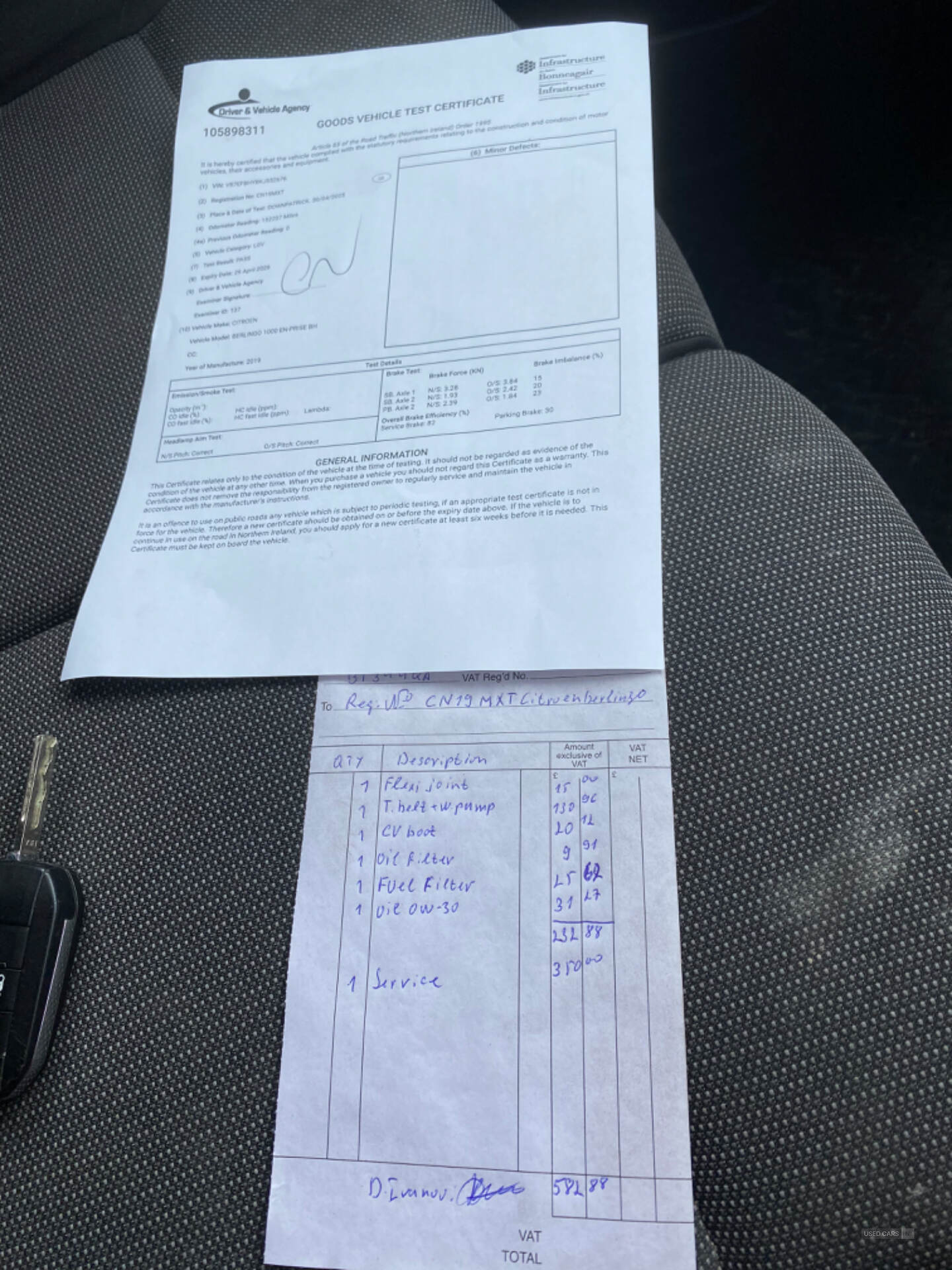 Mar 2019 Citroen Berlingo 1.6 BlueHDi 1000Kg Enterprise 100ps [Start stop]