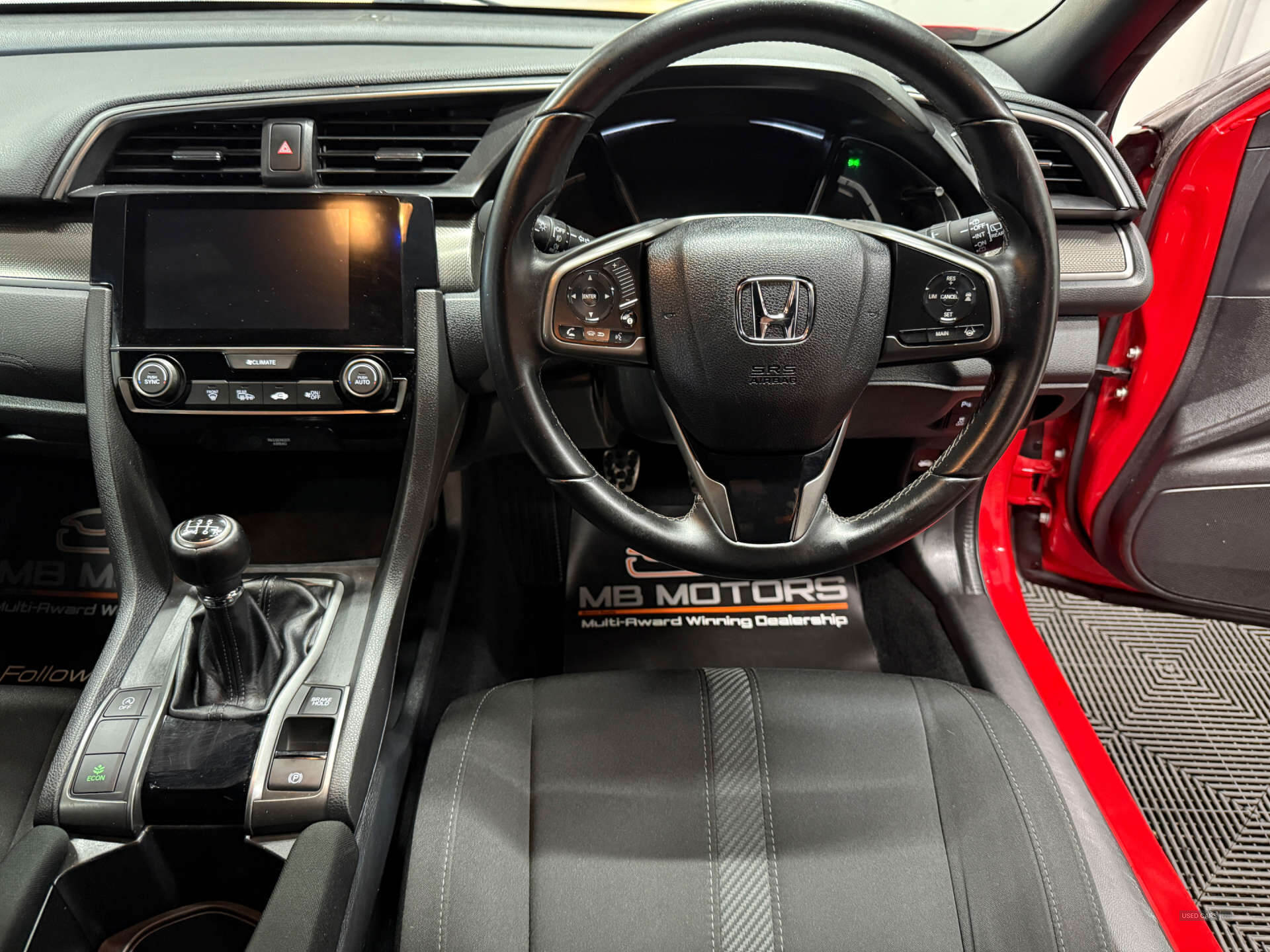 May 2017 Honda Civic 1.0 VTEC Turbo SR 5dr