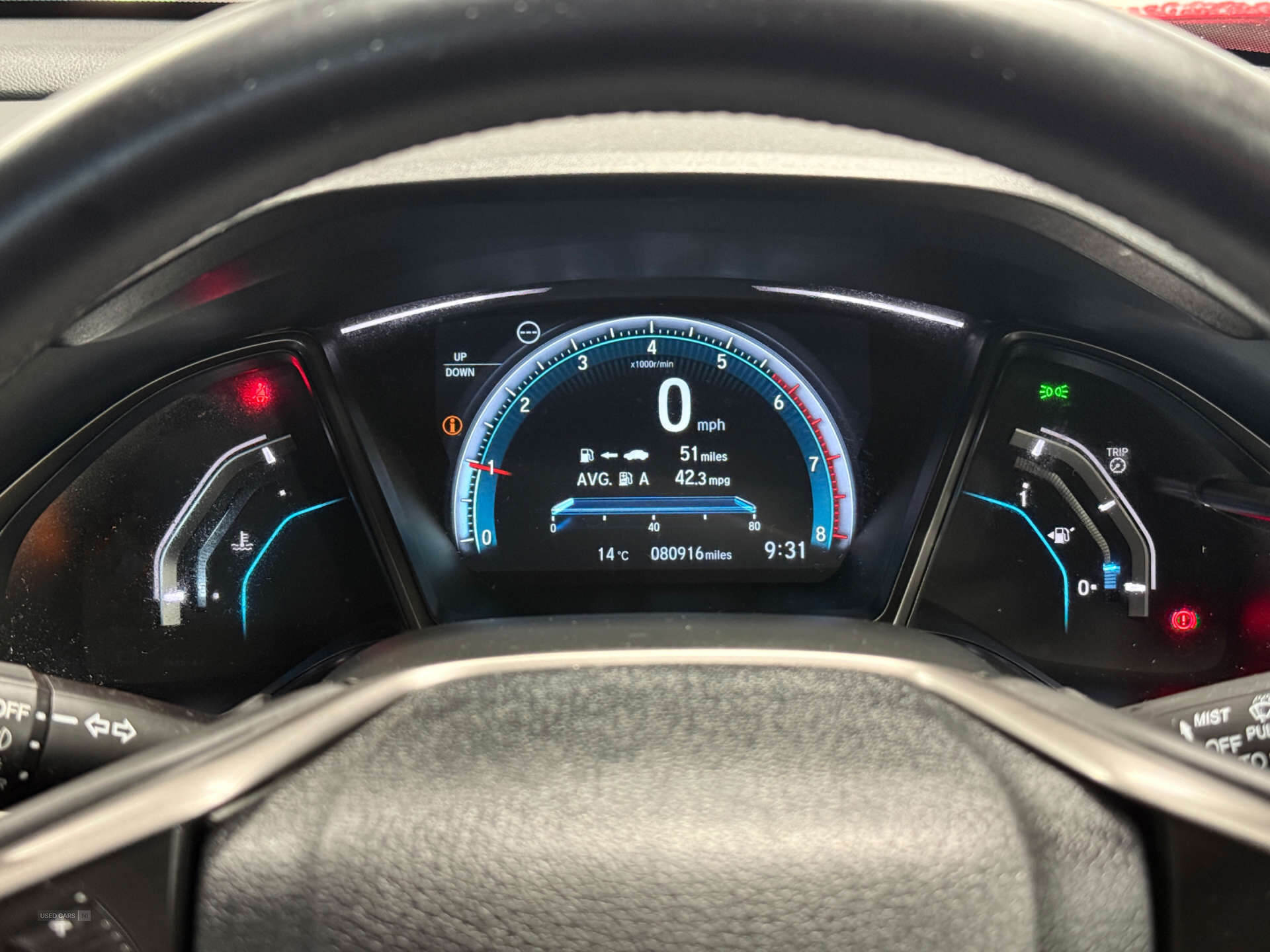 May 2017 Honda Civic 1.0 VTEC Turbo SR 5dr