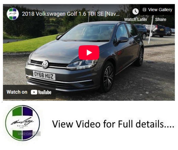 Volkswagen Golf DIESEL HATCHBACK in Tyrone