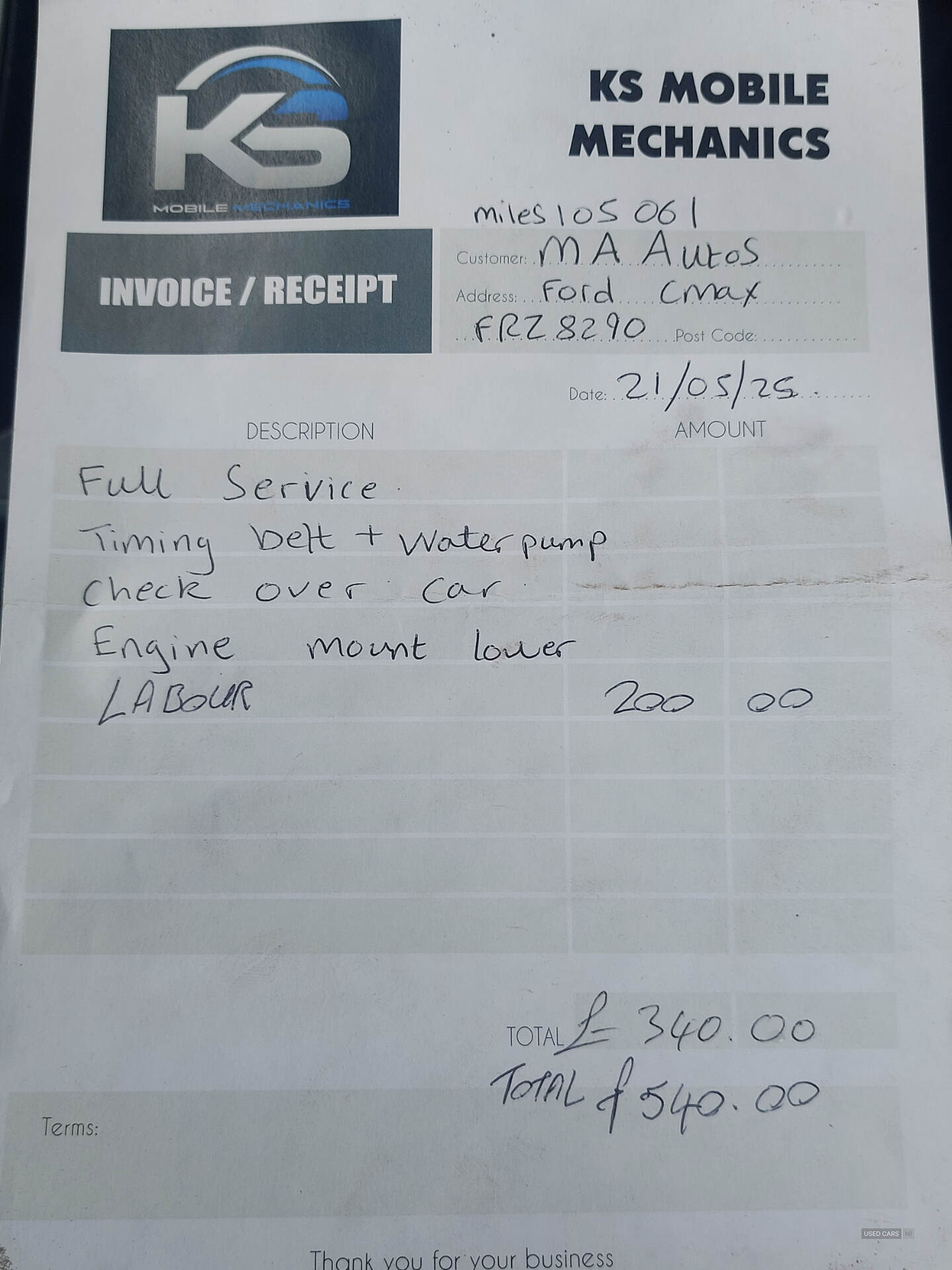 May 2013 Ford Focus C-max 1.6 TDCi Zetec 5dr