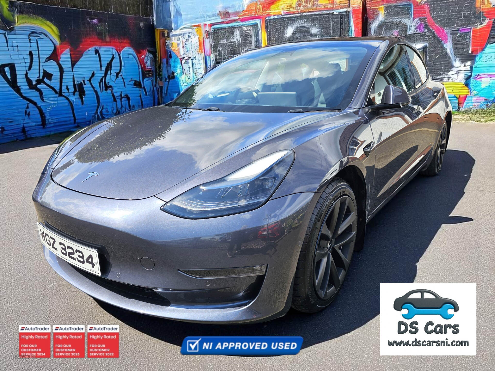 Mar 2022 TESLA Model 3 Long Range AWD 4dr Auto