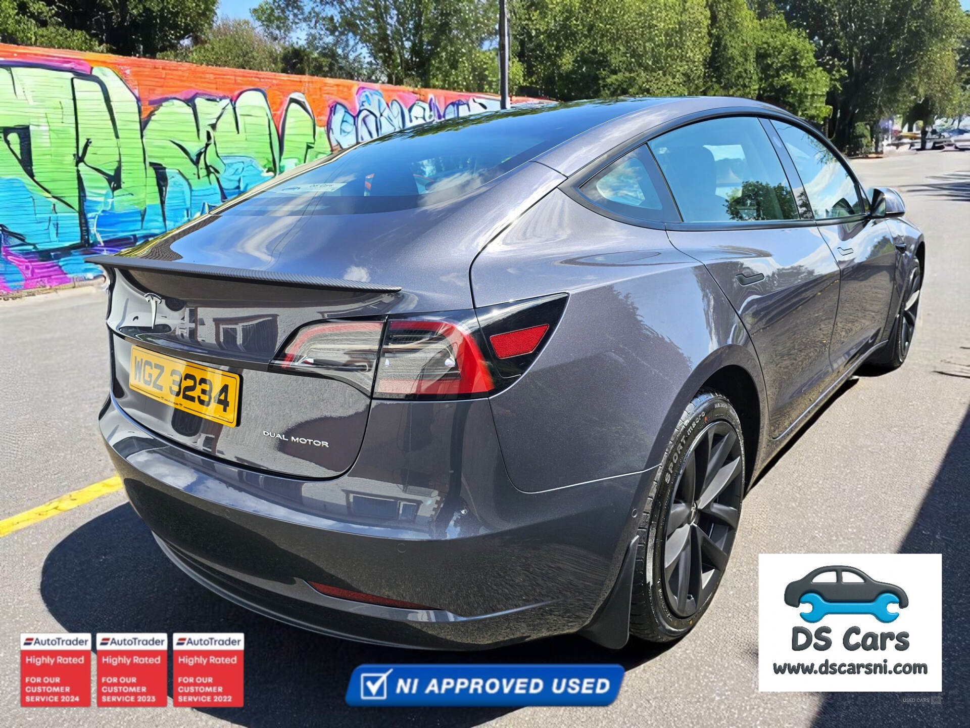 Mar 2022 TESLA Model 3 Long Range AWD 4dr Auto