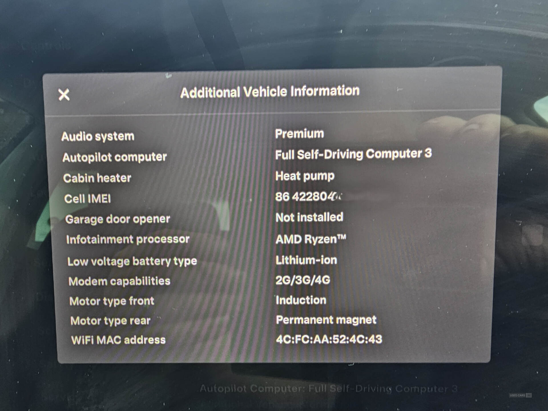 Mar 2022 TESLA Model 3 Long Range AWD 4dr Auto