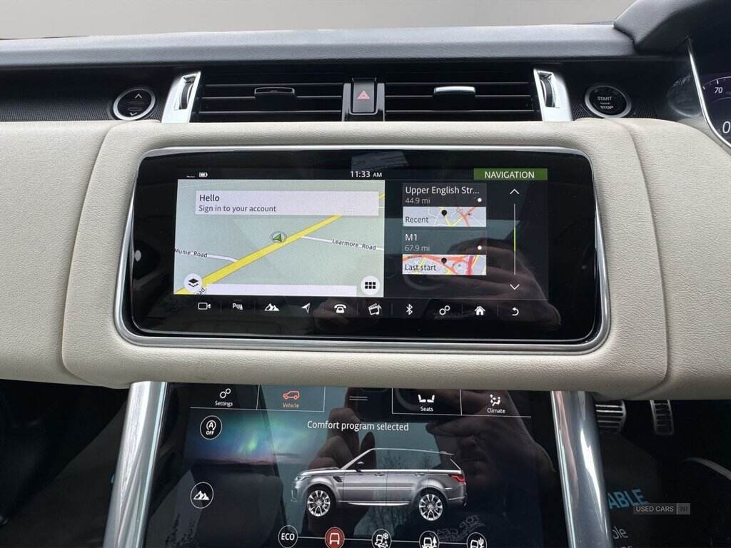 Feb 2021 Land Rover Range Rover Sport 3.0 D300 HSE Silver 5dr Auto
