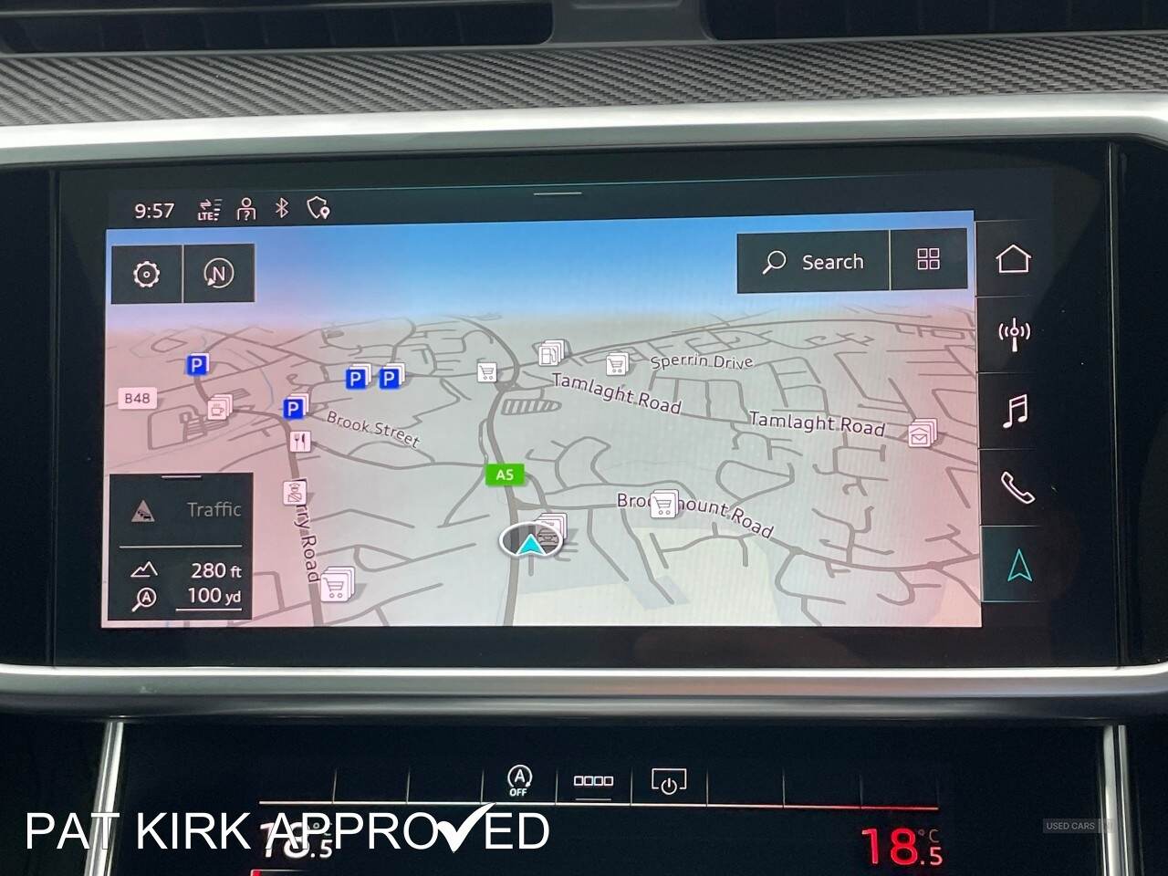 May 2021 Audi RS6 RS 6 TFSI Quattro Carbon Black 5dr Tiptronic