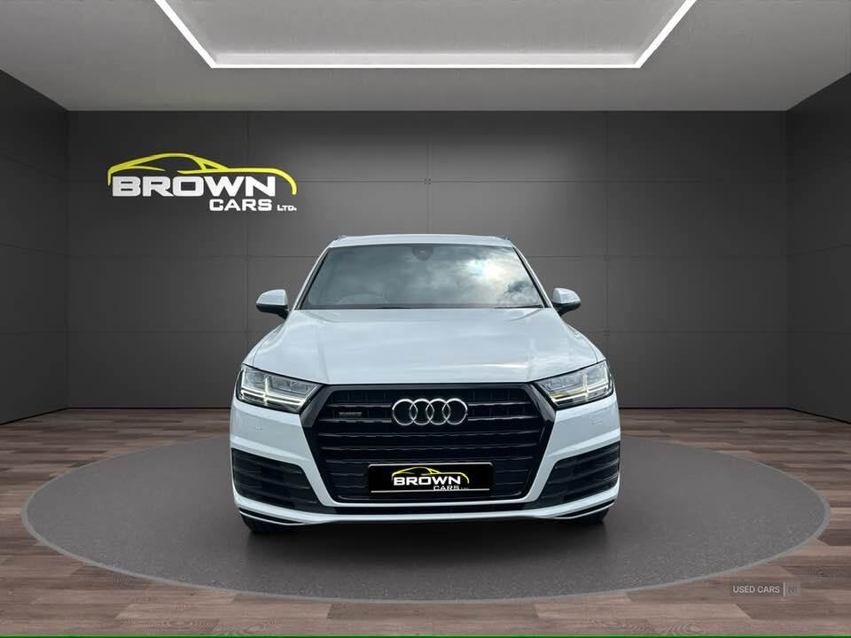 Jan 2018 Audi Q7 3.0 TDI 218 Quattro S Line 5dr Tip Auto