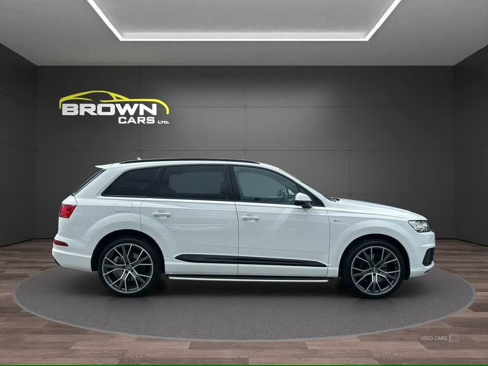 Jan 2018 Audi Q7 3.0 TDI 218 Quattro S Line 5dr Tip Auto