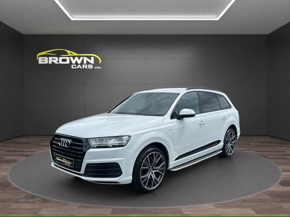 Jan 2018 Audi Q7 3.0 TDI 218 Quattro S Line 5dr Tip Auto
