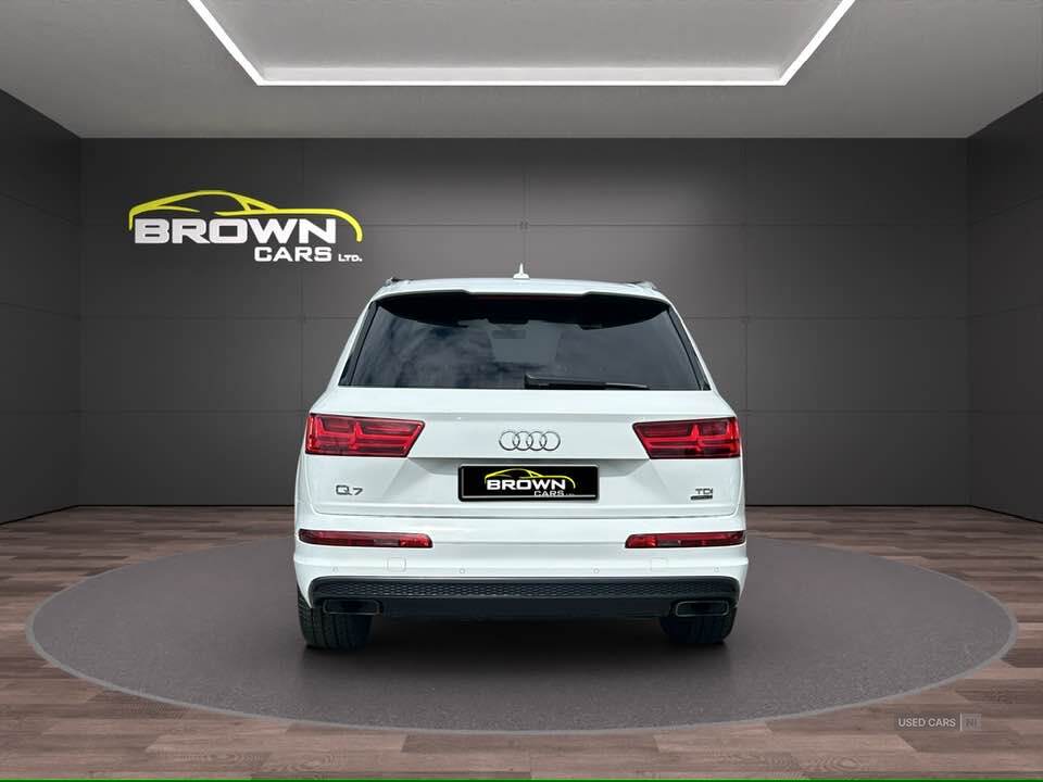 Jan 2018 Audi Q7 3.0 TDI 218 Quattro S Line 5dr Tip Auto