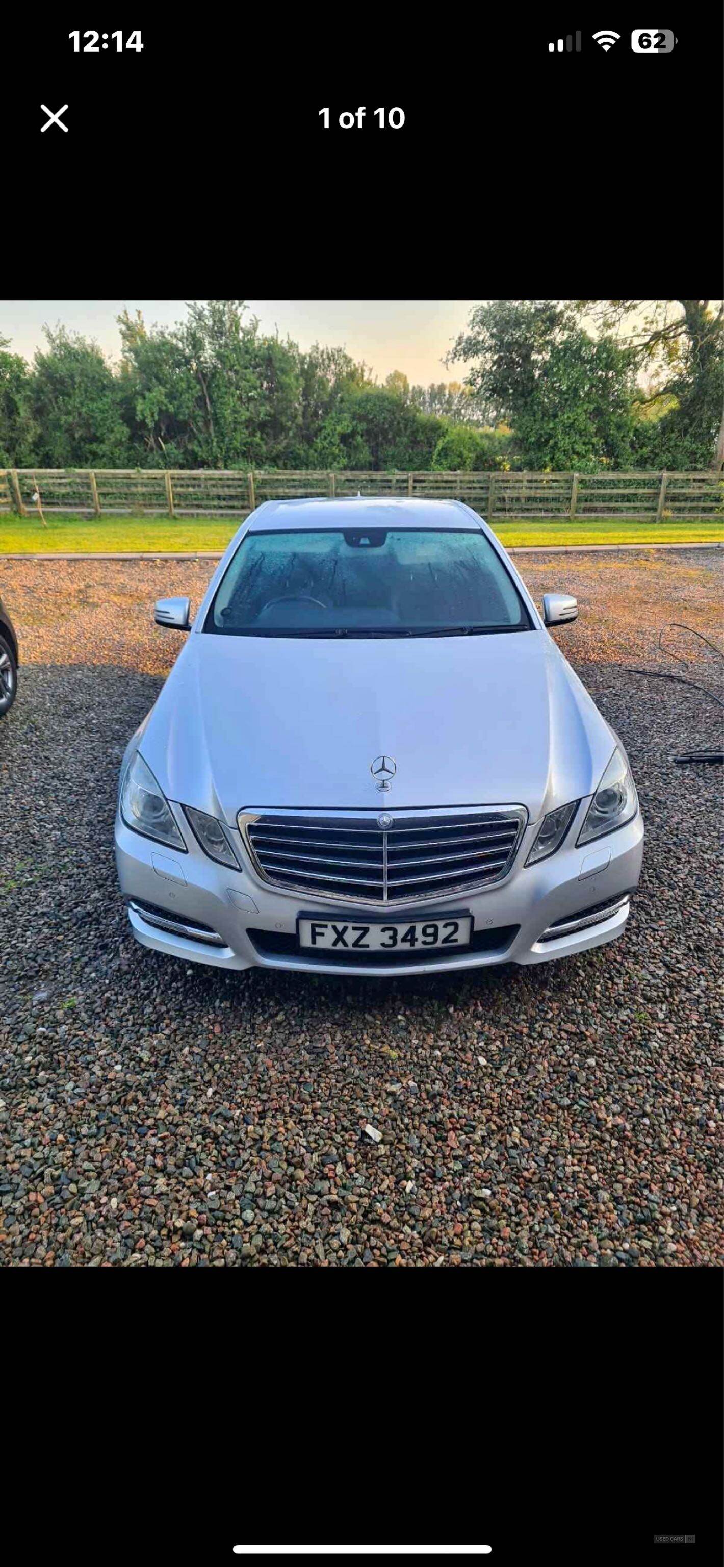 Aug 2010 Mercedes E-Class E220 CDI BlueEFFICIENCY Avantgarde 4dr Tip Auto