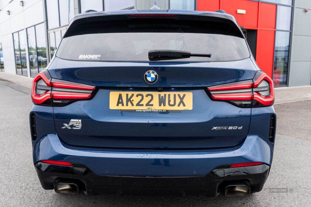 Jun 2022 BMW X3 xDrive20d MHT M Sport 5dr Step Auto