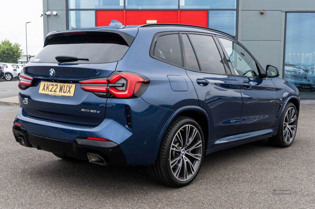 Jun 2022 BMW X3 xDrive20d MHT M Sport 5dr Step Auto