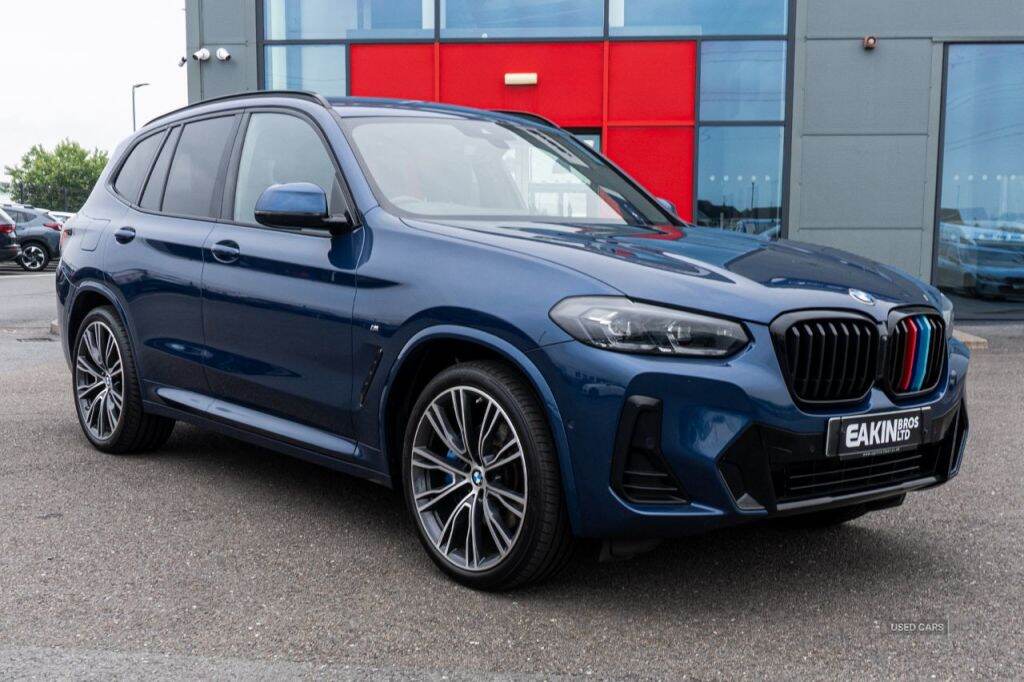 Jun 2022 BMW X3 xDrive20d MHT M Sport 5dr Step Auto