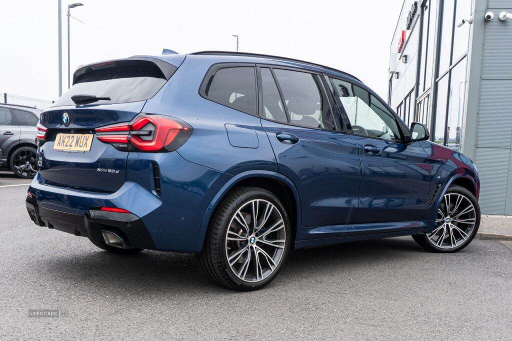 Jun 2022 BMW X3 xDrive20d MHT M Sport 5dr Step Auto