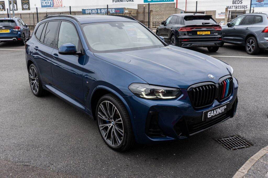 Jun 2022 BMW X3 xDrive20d MHT M Sport 5dr Step Auto