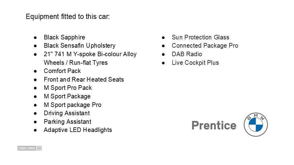 Jun 2024 BMW X5 xDrive30d MHT M Sport 5dr Auto