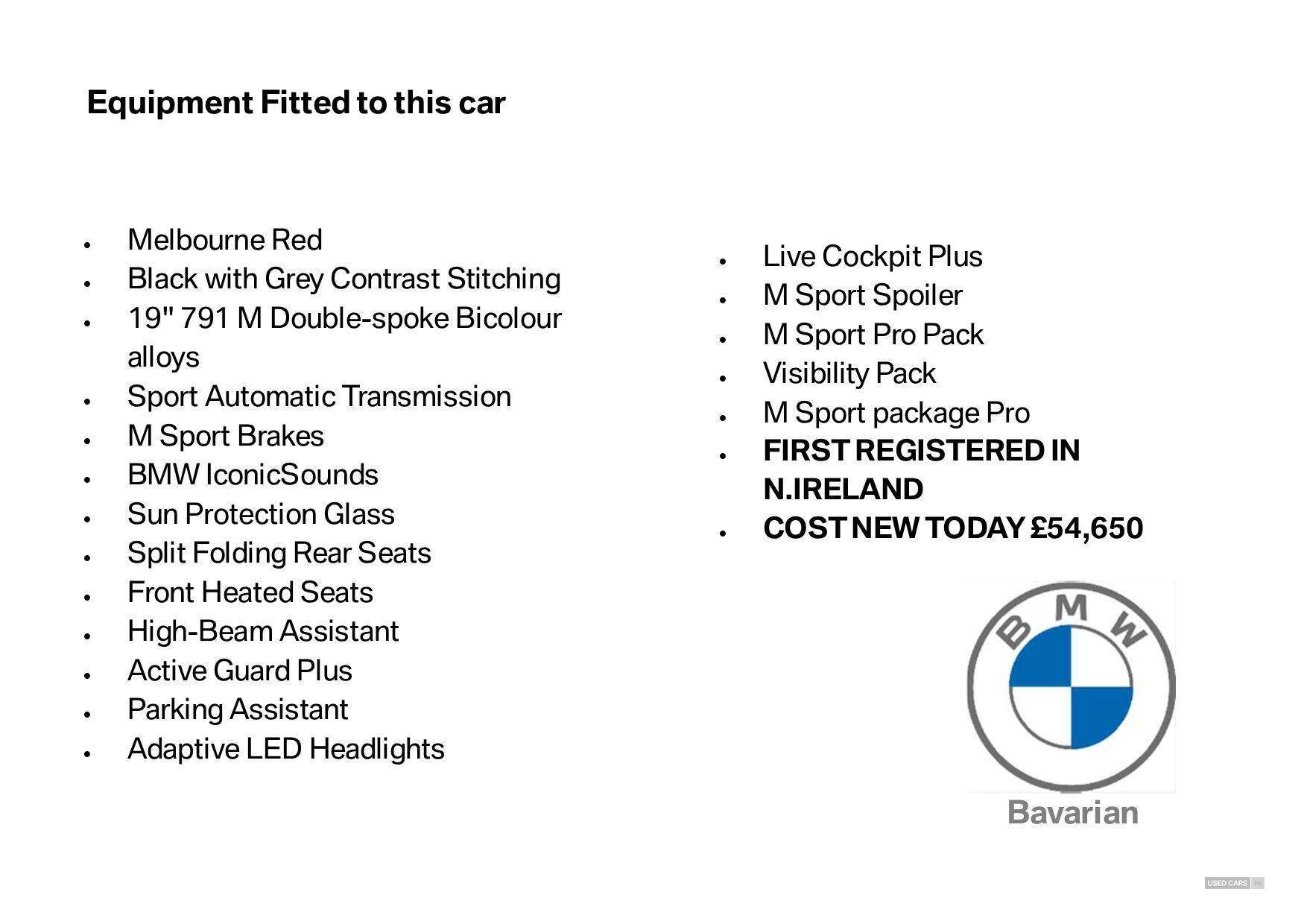 Jan 2024 BMW 3 Series 330e M Sport 4dr Step Auto