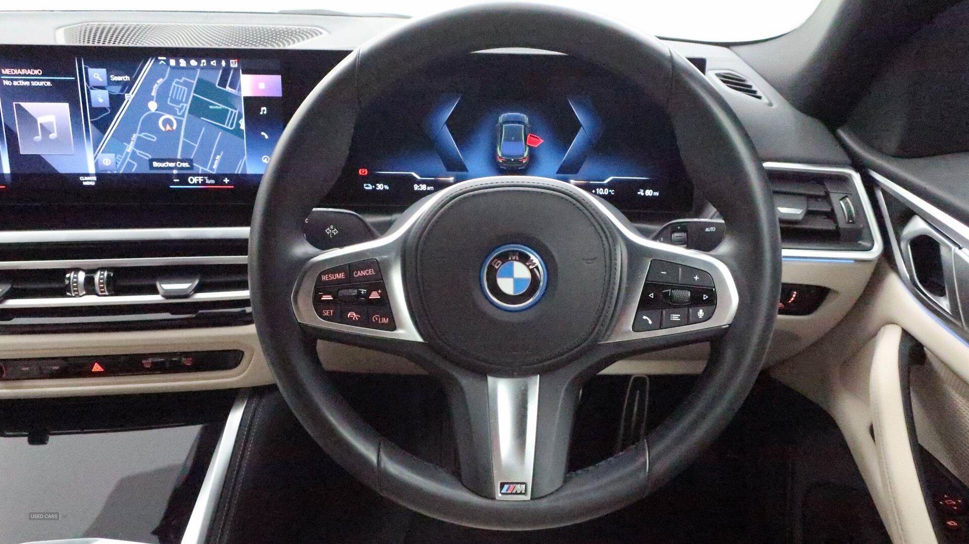 Aug 2023 BMW i4 250kW eDrive40 M Sport 83.9kWh 5dr Auto