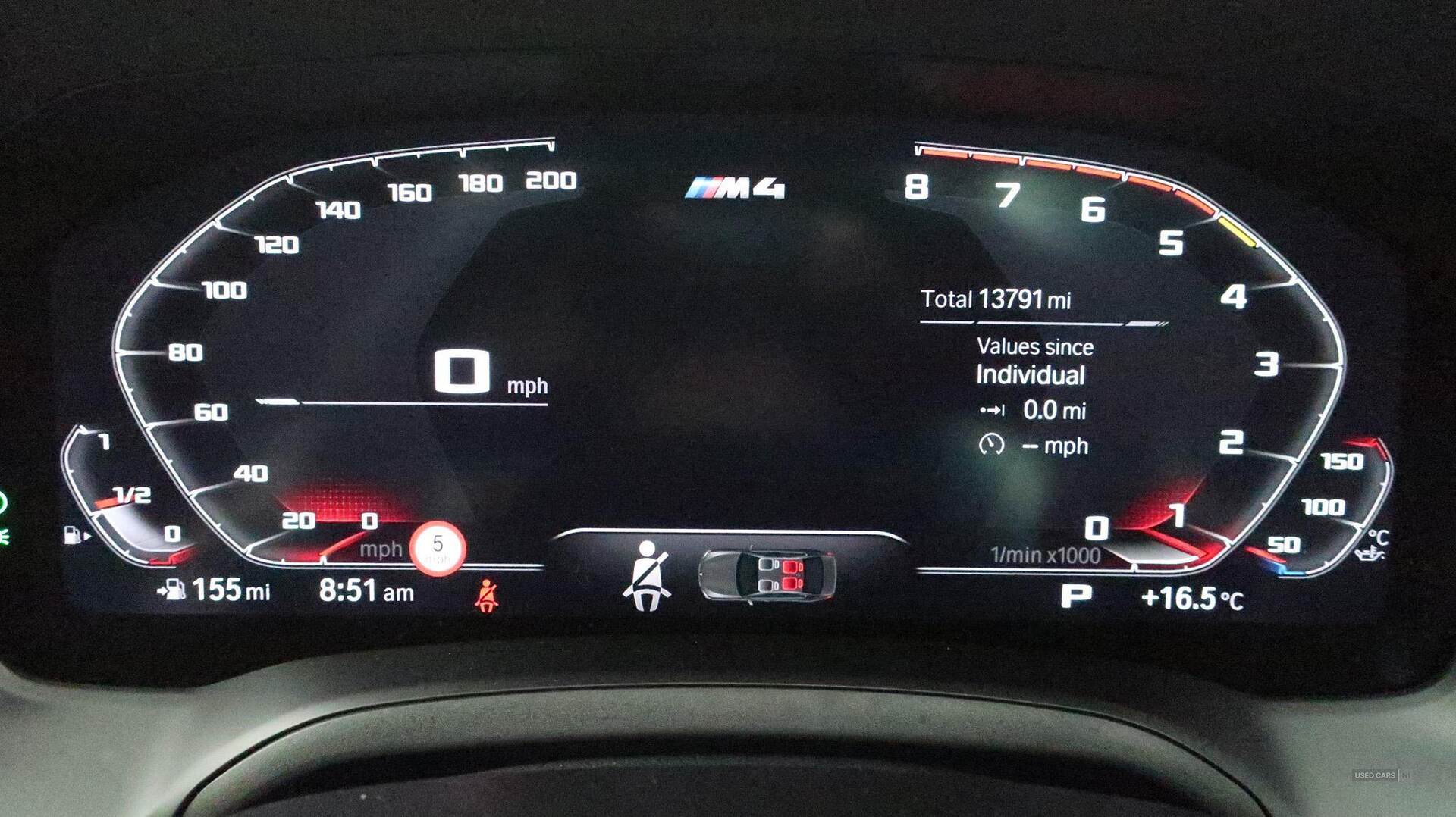 Aug 2022 BMW M4 M4 xDrive Competition M 2dr Step Auto [M Pro Pack]