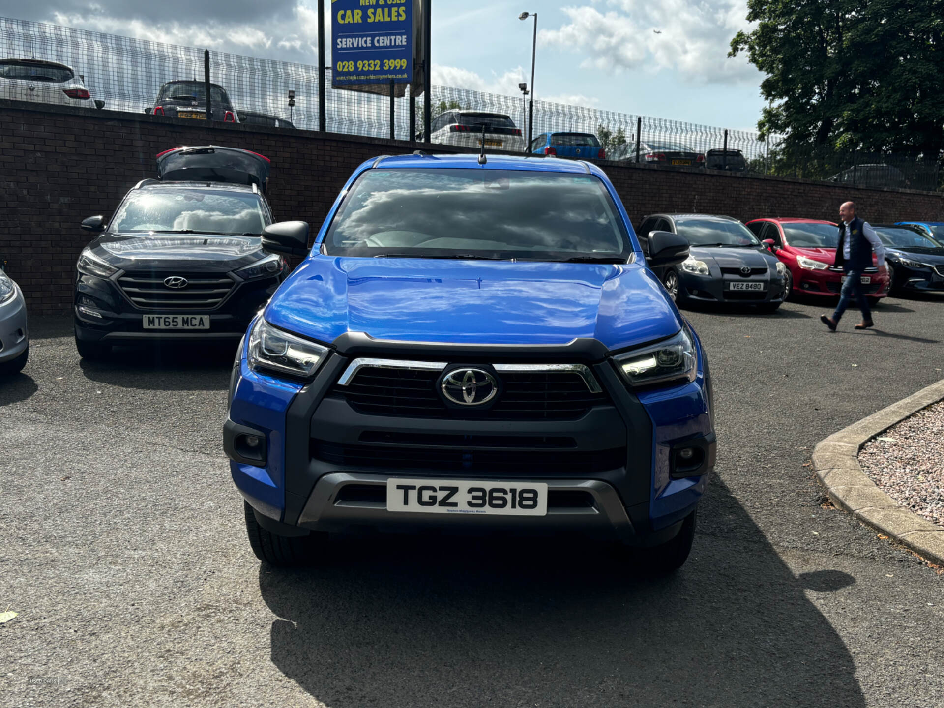 Apr 2025 Toyota Hilux Invincible X D/Cab Pick Up 2.8 Hybrid 48V Auto