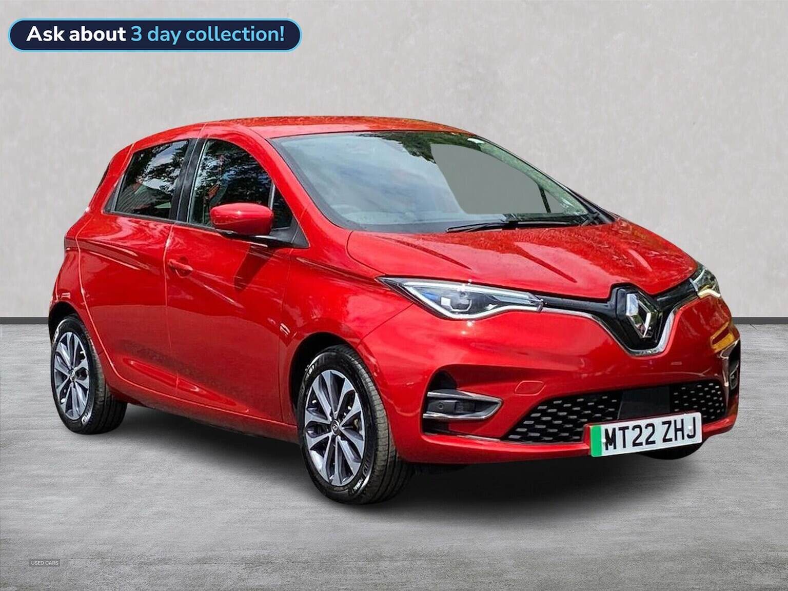 May 2022 Renault Zoe 100Kw Gt Line R135 50Kwh Rapid Charge 5Dr Auto