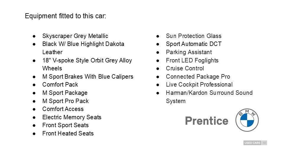 Sep 2024 BMW 2 Series 220i M Sport 4dr Step Auto