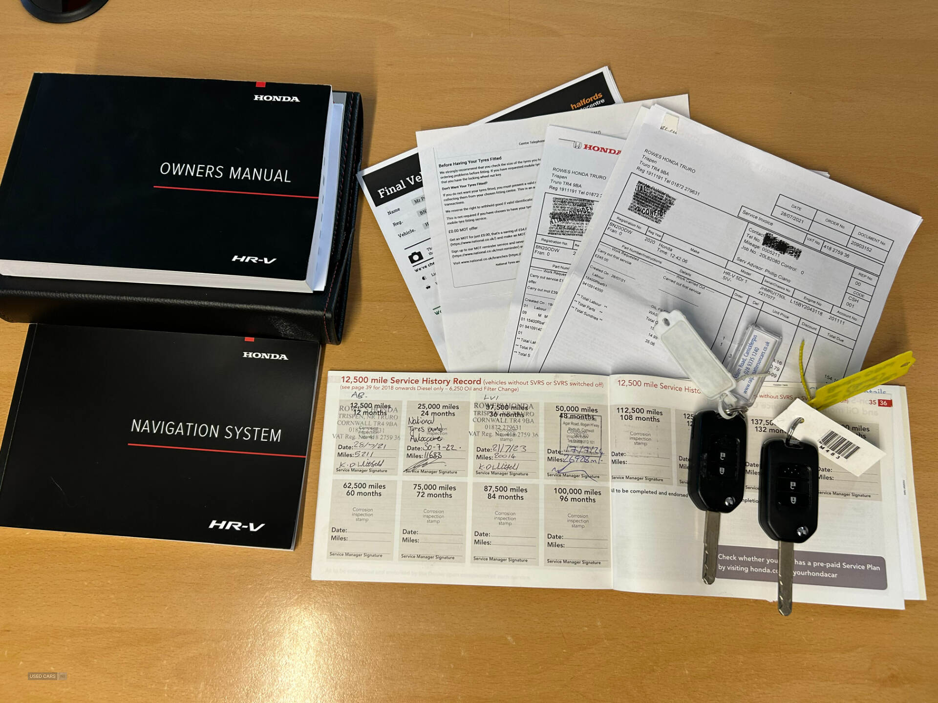 Aug 2020 Honda HR-V 1.5 i-VTEC SE 5dr