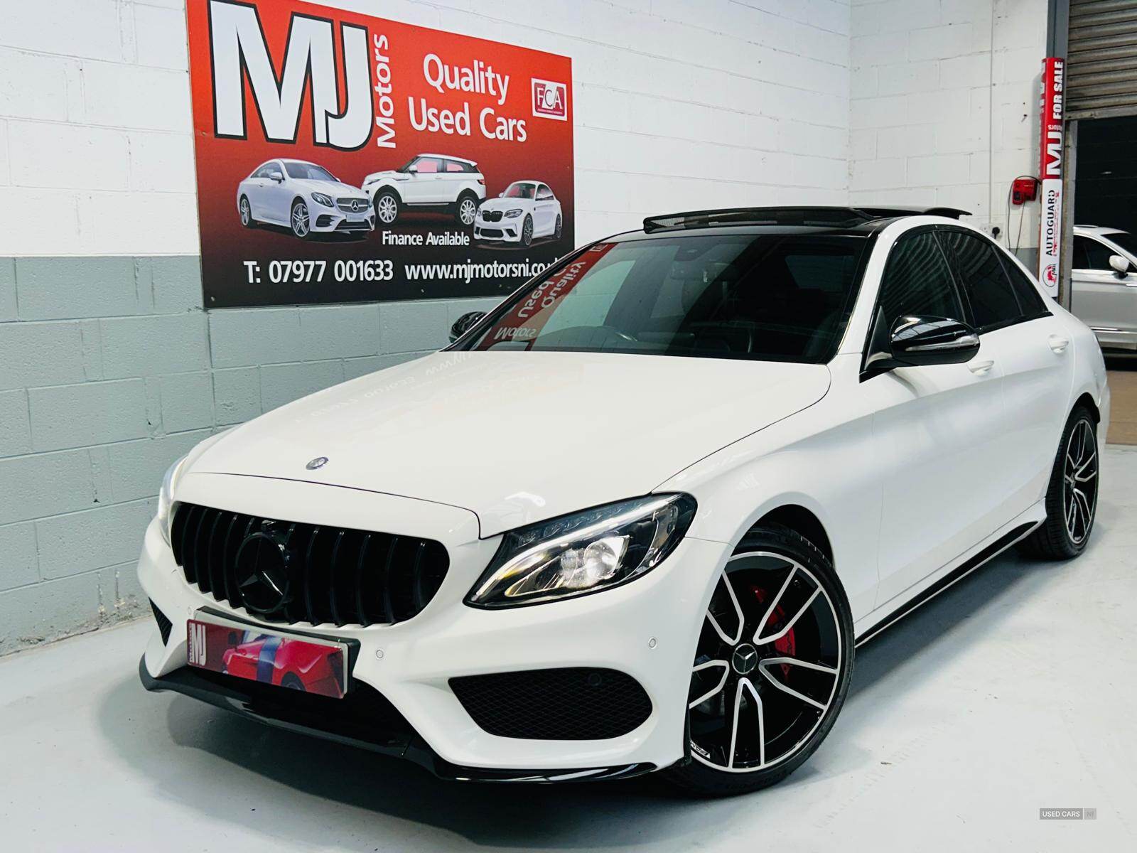 Nov 2014 Mercedes C-Class C200 AMG Line 4dr Auto